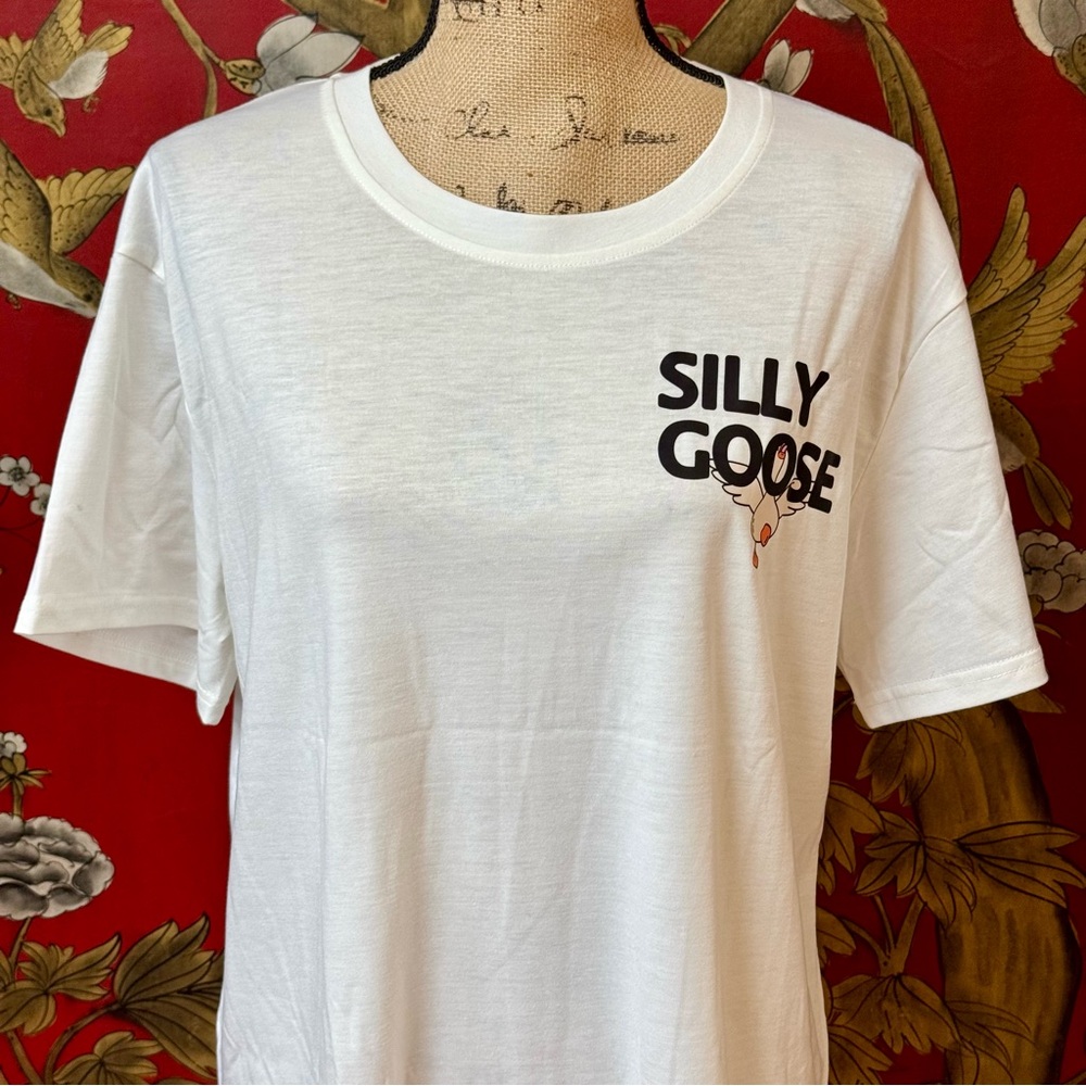 🆕 Women’s “Silly Goose University” Tee | #T55 - Picture 4 of 10
